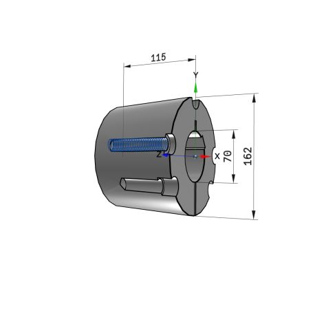 Moyeu amovible type 4545 - Ø Arbre 70mm