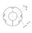 Moyeu amovible type 4545 - Ø Arbre 70mm