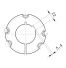 Moyeu amovible type 4545 - Ø Arbre 80mm