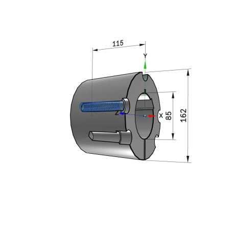 Moyeu amovible type 4545 - Ø Arbre 85mm