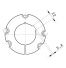 Moyeu amovible type 4545 - Ø Arbre 85mm
