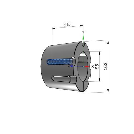 Moyeu amovible type 4545 - Ø Arbre 95mm