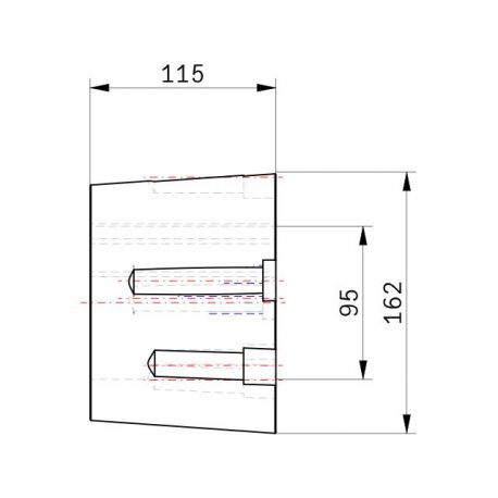 Moyeu amovible type 4545 - Ø Arbre 95mm