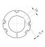 Moyeu amovible type 4545 - Ø Arbre 95mm