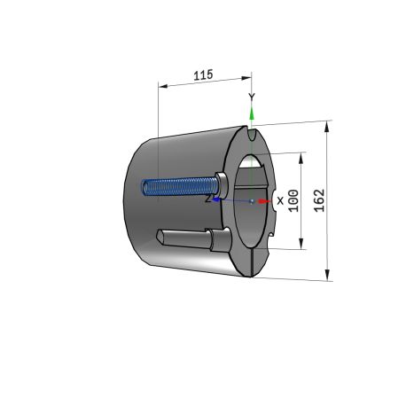 Moyeu amovible type 4545 - Ø Arbre 100mm