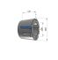 Moyeu amovible type 4545 - Ø Arbre 100mm