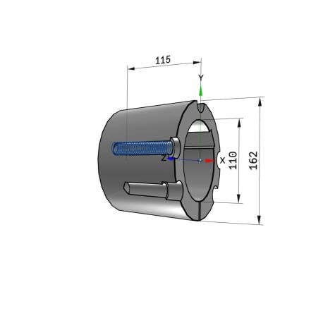 Moyeu amovible type 4545 - Ø Arbre 110mm