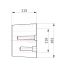 Moyeu amovible type 4545 - Ø Arbre 110mm