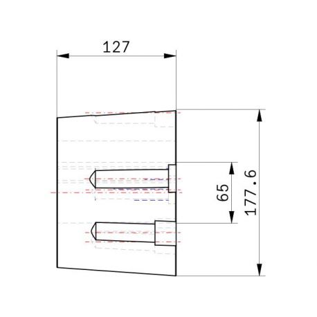 Moyeu amovible type 5050 - Ø Arbre 65mm