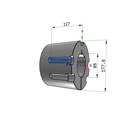 Moyeu amovible type 5050 - Ø Arbre 85mm