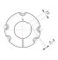 Moyeu amovible type 5050 - Ø Arbre 85mm