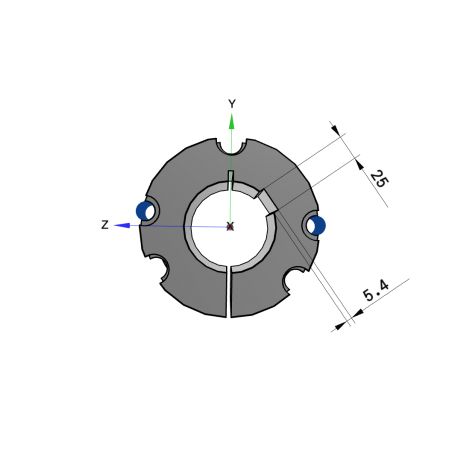 Moyeu amovible type 5050 - Ø Arbre 90mm