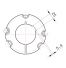 Moyeu amovible type 5050 - Ø Arbre 90mm