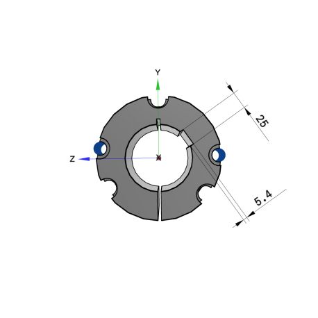 Moyeu amovible type 5050 - Ø Arbre 95mm