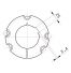 Moyeu amovible type 5050 - Ø Arbre 95mm