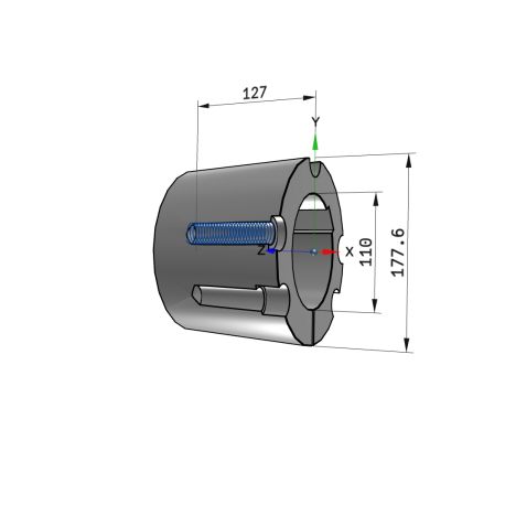 Moyeu amovible type 5050 - Ø Arbre 110mm
