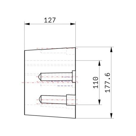 Moyeu amovible type 5050 - Ø Arbre 110mm