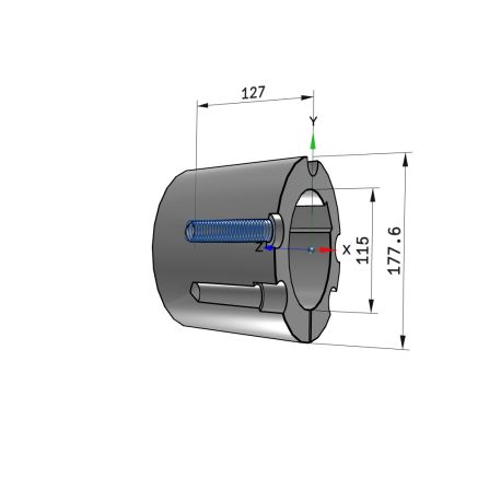Moyeu amovible type 5050 - Ø Arbre 115mm