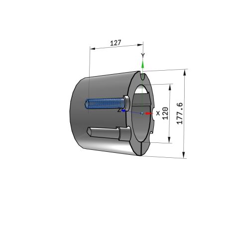 Moyeu amovible type 5050 - Ø Arbre 120mm
