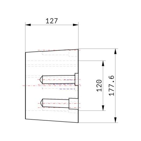 Moyeu amovible type 5050 - Ø Arbre 120mm