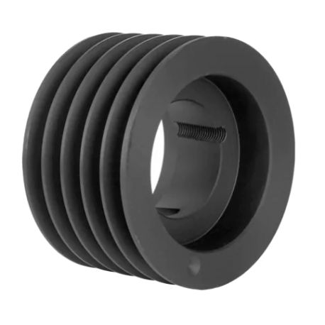 Poulie trapézoïdale SPC / C - 5 gorges - Ø180 mm - Moyeu amovible 3020 - Fonte