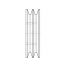 Poulie trapézoïdale SPC / C - 2 gorges - Ø200 mm - Moyeu amovible 2517 - Fonte