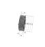 Poulie trapézoïdale SPB / B - 3 gorges - Ø212 mm - Moyeu amovible 2517 - Fonte