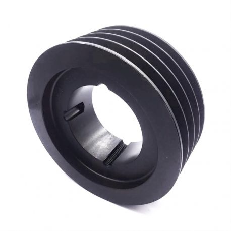 Poulie trapézoïdale SPC / C - 4 gorges - Ø224 mm - Moyeu amovible 3535 - Fonte