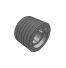 Poulie trapézoïdale SPC / C - 6 gorges - Ø224 mm - Moyeu amovible 3535 - Fonte