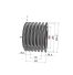 Poulie trapézoïdale SPC / C - 6 gorges - Ø224 mm - Moyeu amovible 3535 - Fonte