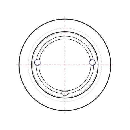 Poulie trapézoïdale SPC / C - 10 gorges - Ø224 mm - Moyeu amovible 4040 - Fonte