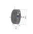 Poulie trapézoïdale SPC / C - 3 gorges - Ø250 mm - Moyeu amovible 3020 - Fonte