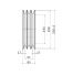 Poulie trapézoïdale SPC / C - 3 gorges - Ø250 mm - Moyeu amovible 3020 - Fonte