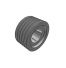 Poulie trapézoïdale SPC / C - 5 gorges - Ø250 mm - Moyeu amovible 3535 - Fonte