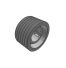 Poulie trapézoïdale SPC / C - 6 gorges - Ø280 mm - Moyeu amovible 3535 - Fonte