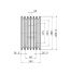 Poulie trapézoïdale SPC / C - 6 gorges - Ø280 mm - Moyeu amovible 3535 - Fonte