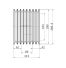 Poulie trapézoïdale SPC / C - 8 gorges - Ø280 mm - Moyeu amovible 3535 - Fonte
