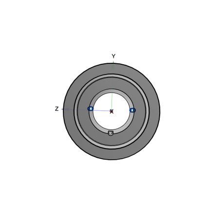 Poulie trapézoïdale SPC / C - 10 gorges - Ø280 mm - Moyeu amovible 4040 - Fonte