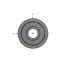 Poulie trapézoïdale SPC / C - 2 gorges - Ø300 mm - Moyeu amovible 3020 - Fonte