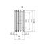 Poulie trapézoïdale SPC / C - 5 gorges - Ø300 mm - Moyeu amovible 3535 - Fonte