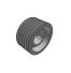 Poulie trapézoïdale SPC / C - 6 gorges - Ø300 mm - Moyeu amovible 3535 - Fonte