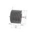 Poulie trapézoïdale SPC / C - 8 gorges - Ø300 mm - Moyeu amovible 4040 - Fonte