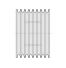 Poulie trapézoïdale SPC / C - 8 gorges - Ø300 mm - Moyeu amovible 4040 - Fonte