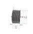 Poulie trapézoïdale SPC / C - 6 gorges - Ø315 mm - Moyeu amovible 3535 - Fonte