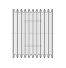 Poulie trapézoïdale SPC / C - 10 gorges - Ø315 mm - Moyeu amovible 4545 - Fonte