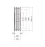 Poulie trapézoïdale SPC / C - 3 gorges - Ø335 mm - Moyeu amovible 3535 - Fonte