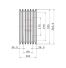 Poulie trapézoïdale SPC / C - 6 gorges - Ø335 mm - Moyeu amovible 3535 - Fonte