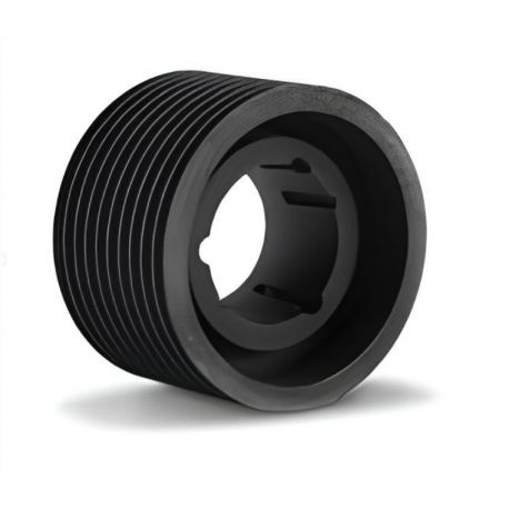 Poulie trapézoïdale SPC / C - 10 gorges - Ø335 mm - Moyeu amovible 4545 - Fonte