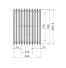 Poulie trapézoïdale SPC / C - 10 gorges - Ø335 mm - Moyeu amovible 4545 - Fonte