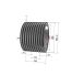Poulie trapézoïdale SPC / C - 10 gorges - Ø355 mm - Moyeu amovible 4545 - Fonte